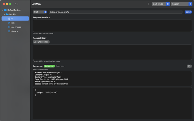 APIMan Response Viewer