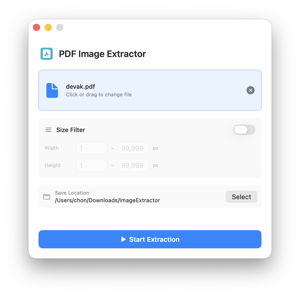 Drag and Drop PDF Files